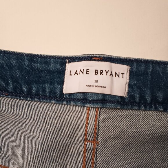 Lane Bryant Jeans Size 18 Flex Magic Waistband Mid Rise Relaxed Straight - Picture 5 of 10